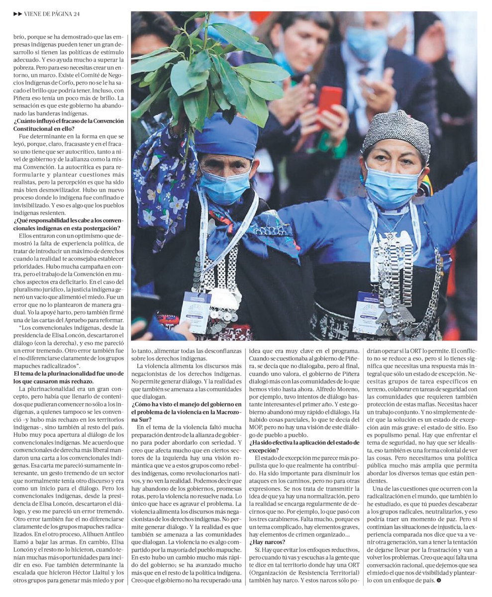 smillaleo's tweet photo. Comparto entrevista que di en @latercera y que apareció publicada hoy. Corrijo que soy doctor en Sociología, no en Psicología @uchile @CDHUChile https://t.co/aMBH8W4yUv