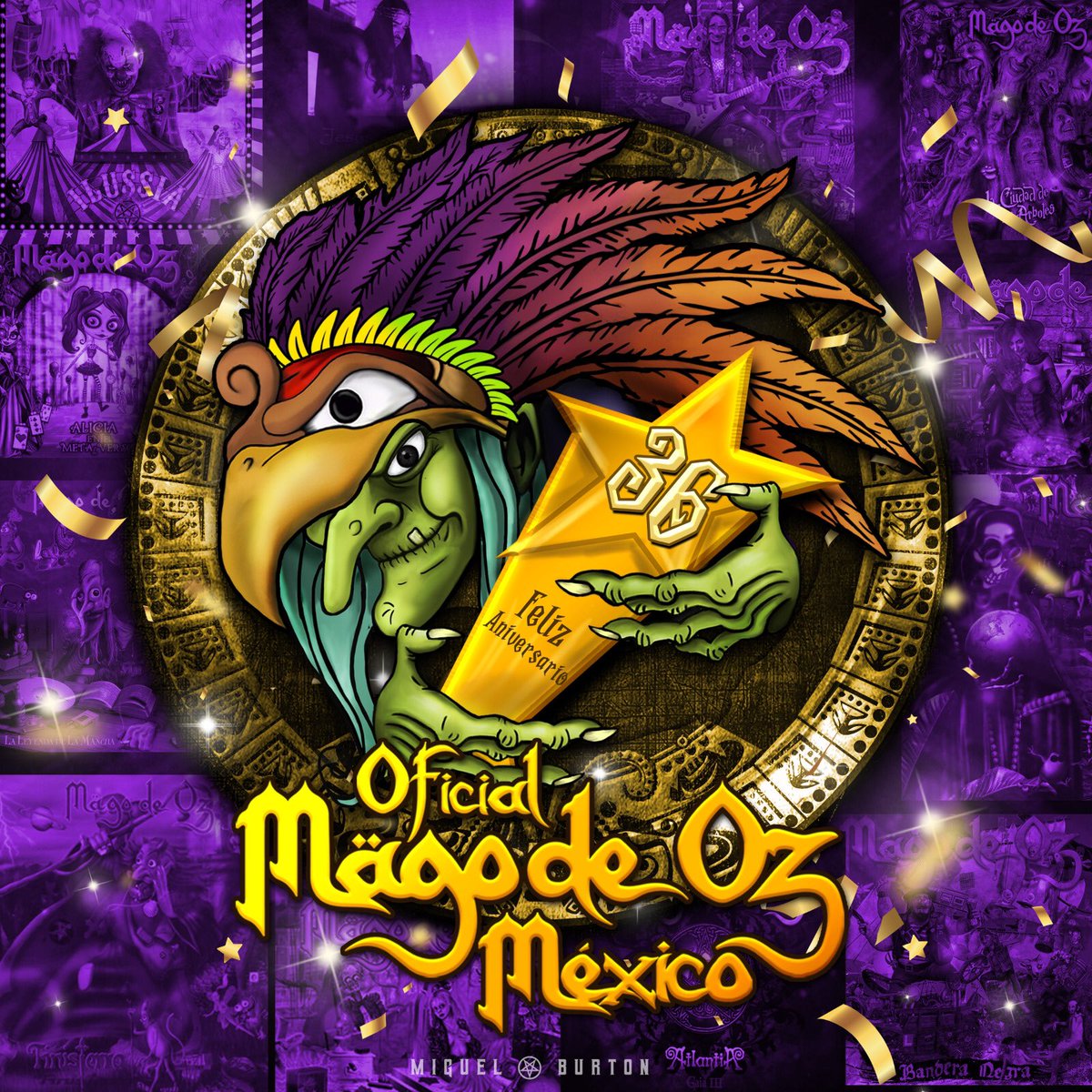 Feliz cumpleaños número 36 Mägo de Oz.

Gracias por tus canciones, por tus letras, por tu energía, por tus alegrías, por seguir de pie.

Gracias por darnos tanto!

Celebra con nosotros comentando, ¿Qué es para ti Mägo de Oz?

FELICIDADES A NUESTRA BANDA!! 💜🖤💛

<a href="/MAGODEOZOFIC/">MÄGO DE OZ OFICIAL</a>
