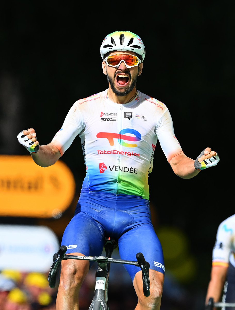 𝗪𝗜𝗡𝗡𝗘𝗥 𝗢𝗙 𝗧𝗛𝗘 𝗗𝗔𝗬 🥇

Incroyable <a href="/anthonyturgis/">Anthony Turgis</a> 🥹

#AllezTotalEnergies #TDF2024