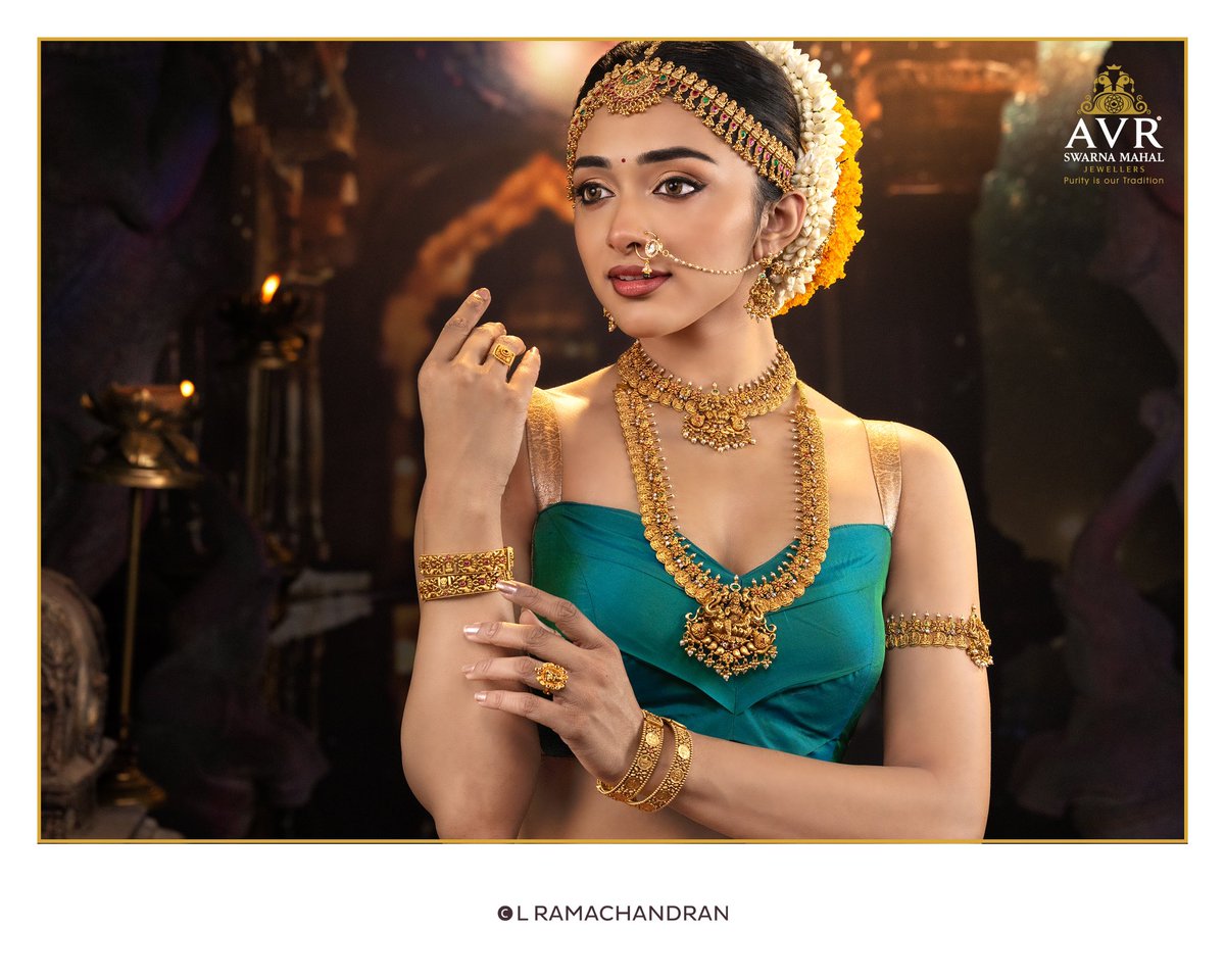 Recent ad campaign shoot for AVR SWARNAMAHAL #PreityMukhundhan #ad #Campaign #lramachandran #shoot