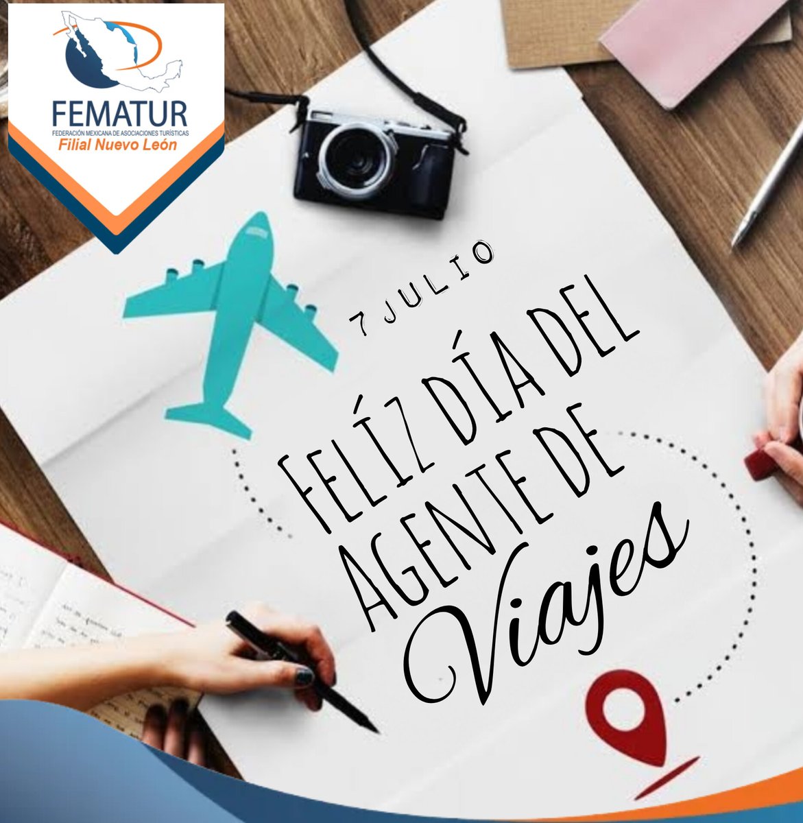 Felicidades a todos los #AgentesDeViajes✈️🧳 que cumplen sueños y aventuras... son insustituibles. ❣️
Fematur NL 
Fematur 
#fematur #fematurnl 
#DiaDelAgenteDeViajes  #SoyInsustituible