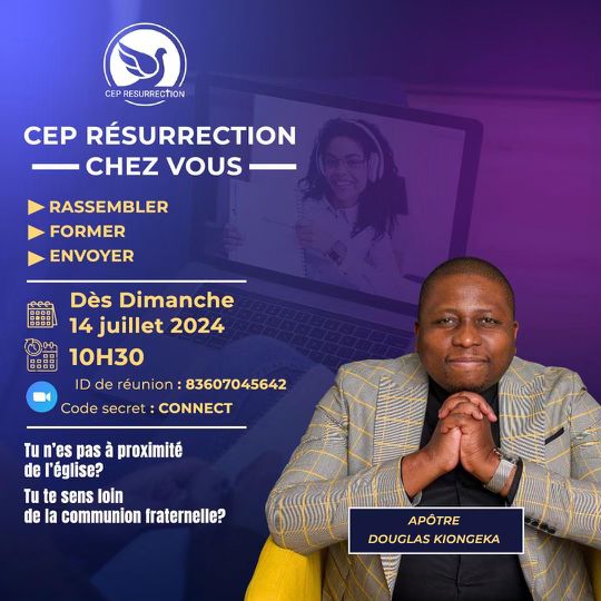 CepEglise's tweet image. ‼️CEPR EC : CEP RESURRECTION ÉGLISE CONNECTÉE arrive chez vous ‼️

Restez connectés pour plus d'infos 😉.
#eglise #connectee #chretiens