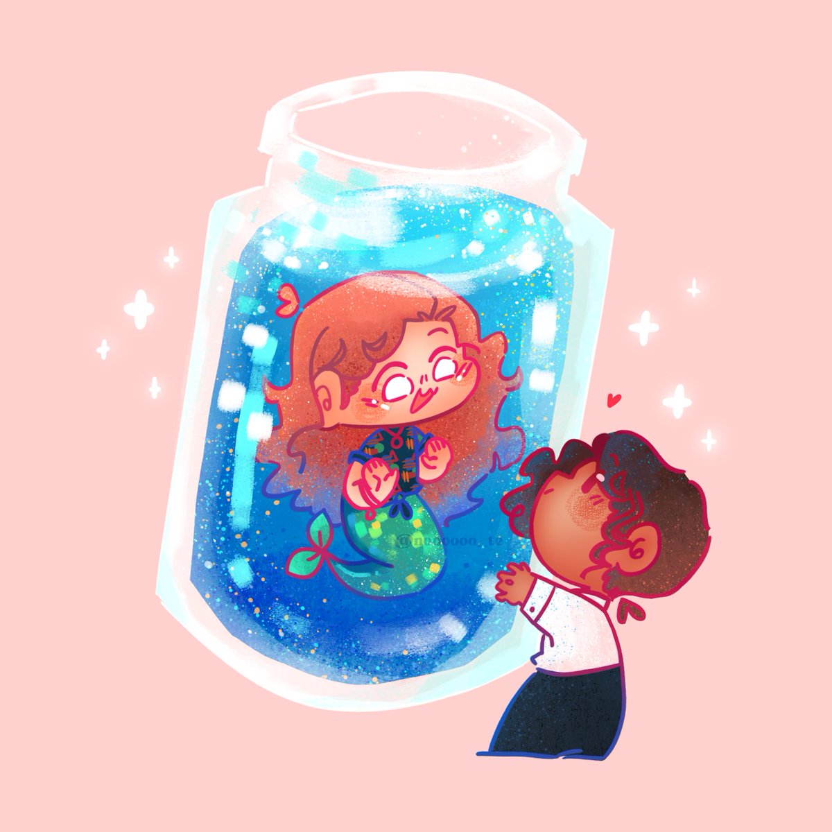 noooooo_te's tweet photo. hehehe mermaid ava and prince bea for deej day 🌹🧜‍♀️
#avatrice #WarriorNun https://t.co/PAxRUK44Jv