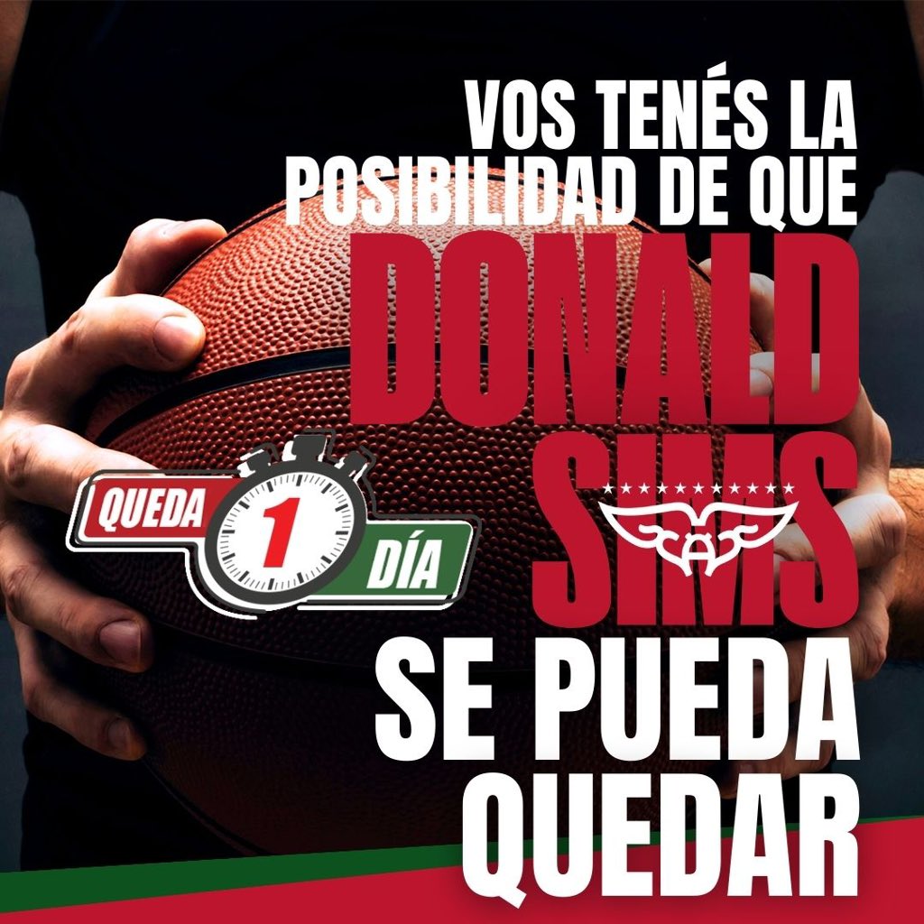 Aguada_oficial's tweet photo. DALE DALE DALE DALE DALE 

FALTA 1️⃣ DÍA

📲 https://t.co/ILvYXCjZy4

#DonaldSeQueda🔴🟢
#ConEntusiasmoYValía🔴🟢 https://t.co/S8uGP03HlG