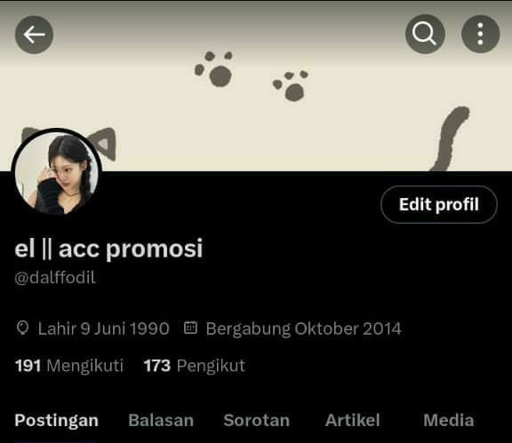WTS ACC BA F170+ 
 
♡ x.com/dalffodil

- masuk mt &amp; ht mainin dulu
- verif all, dom gmail
- ⁠dapet data akun lengkap 
- kena redflag
- di fb base @.baseconvo

💰 38k

wa.me/6285819272790
#zonauang #zonajajan