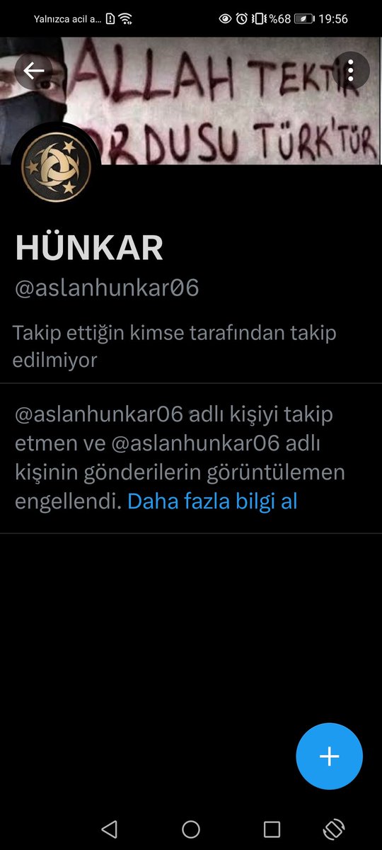 Bu aşağılık desteksiz atıp mahkum yakınlarına bos yere umut verdiğini ortaya çıkardım diye beni engellemiş.buna inanmayın yalancı ve sahtekar biri bu