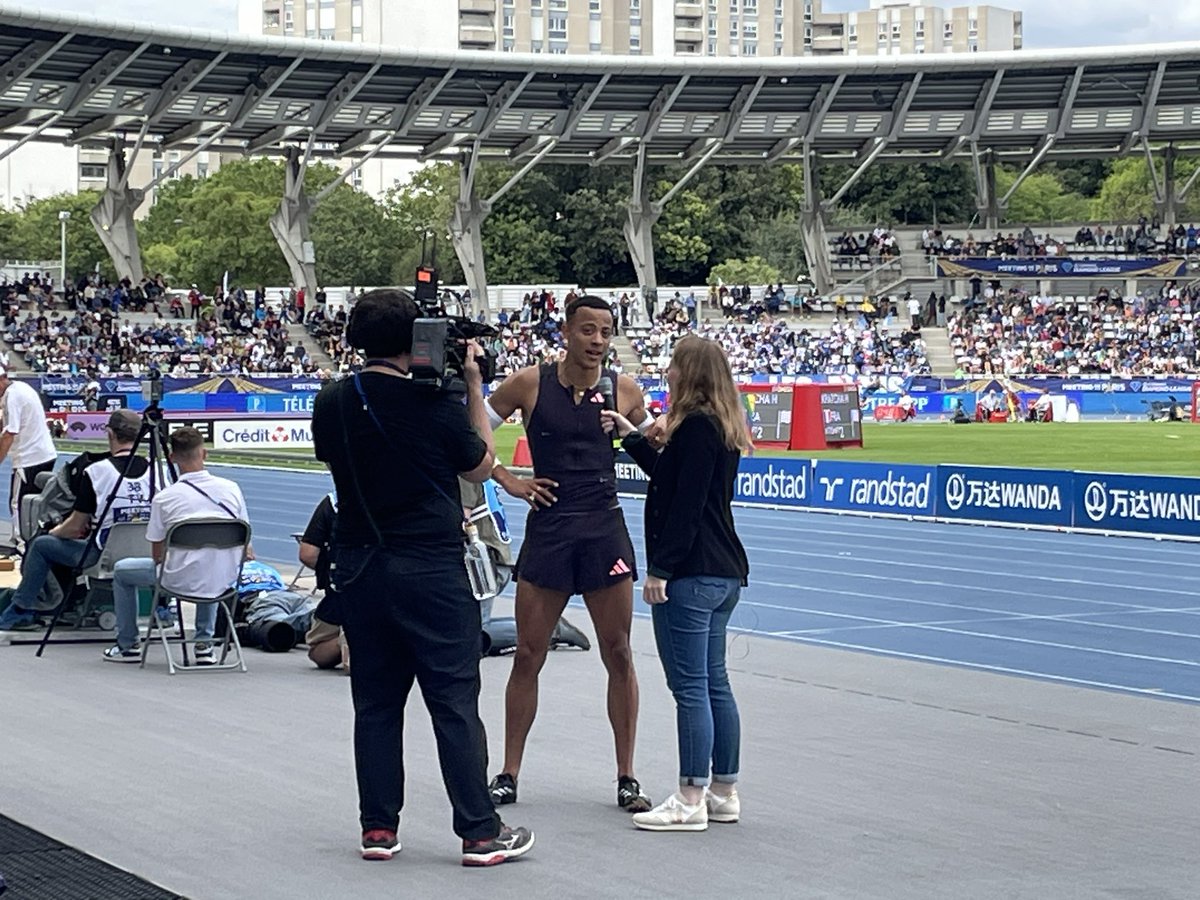 Très beau spectacle, nombreux records au Meeting de Paris aujourd’hui avec <a href="/FFAthletisme/">FFAthlétisme</a> c’est fascinant de suivre toutes ces  épreuves en même temps <a href="/stadecharlety/">Stade Charléty</a> parfait écrin