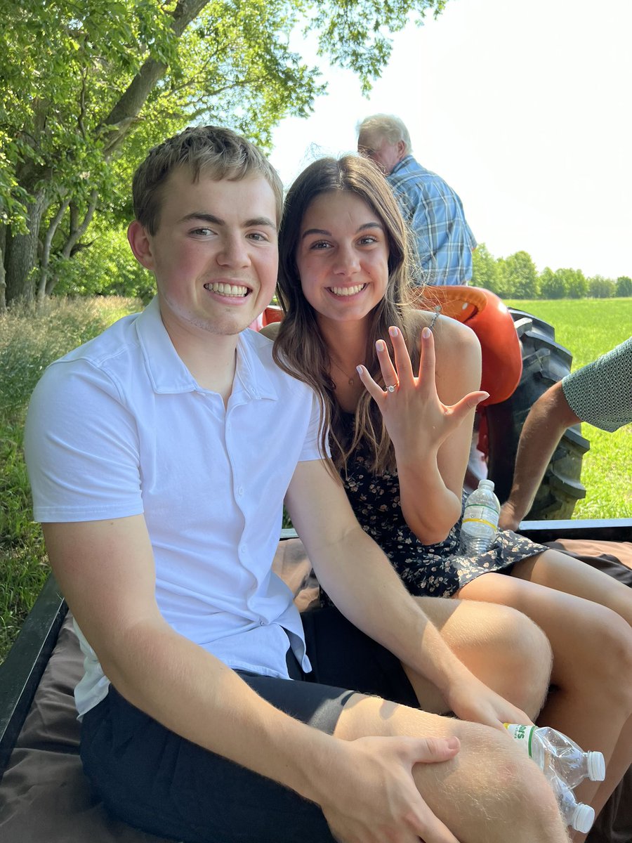 Lukerankin6's tweet image. Life update- We’re engaged!! Thankful for God’s perfect plan in our lives. Excited for what’s to come!