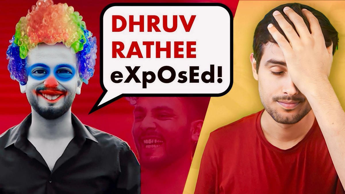 #dhruvrathee
#ElvishYadav
#joker🤡
२९ मिनट तेरी २९ पोस्ट पर भारी पड़ गए ,🤡