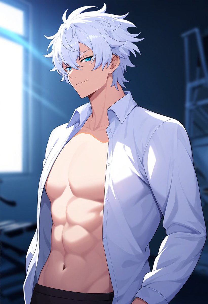 ValiLuciferDxD_'s tweet photo. "How do I so happen to always meet you in every place I visit today? I am starting to think you're stalking me"
Vali would wear a prideful smirk and unbutton the white collared shirt. He was currently at the Gym when he so happened to run into the reader.
#SmugSunday https://t.co/WfAiwnPQEo