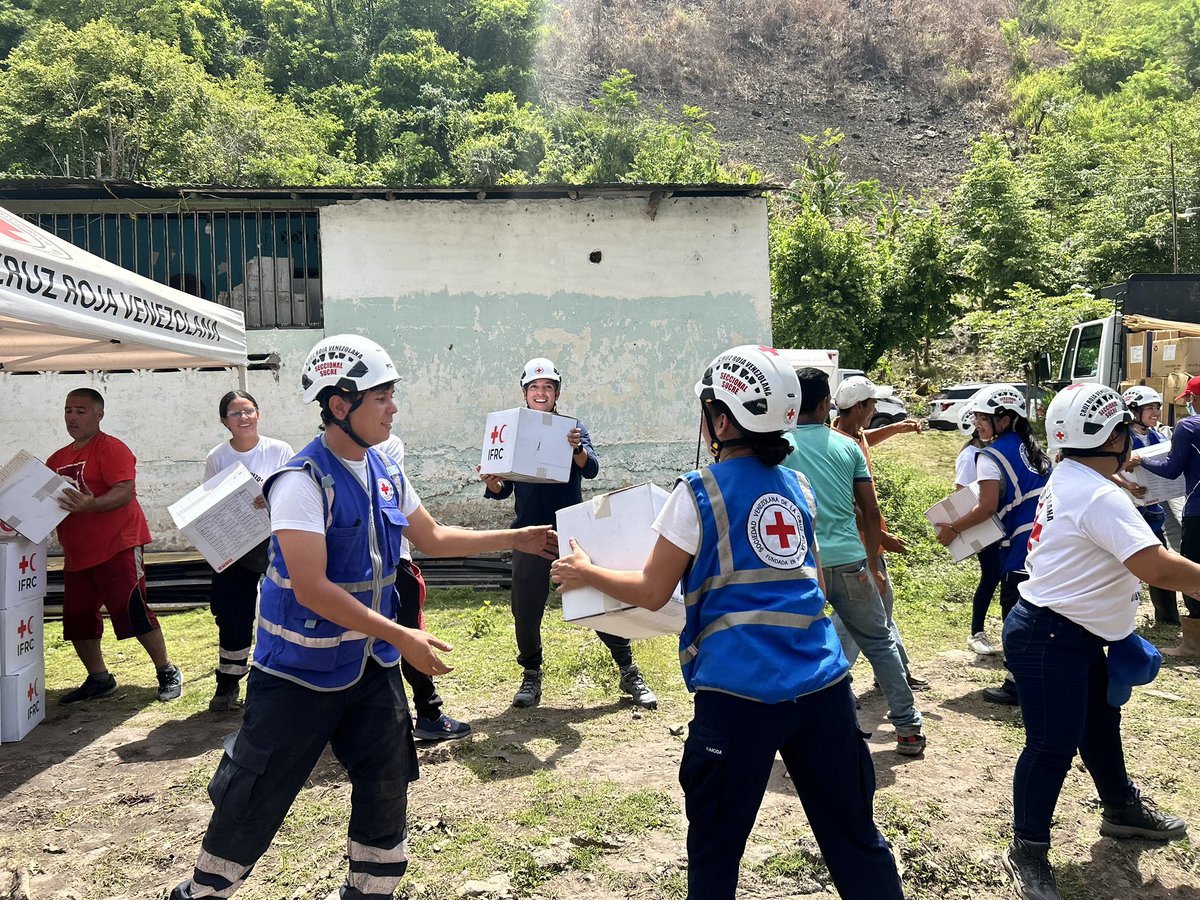 Cruz Roja Venezolana tweet media