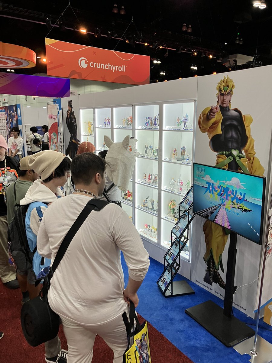 TypeZERO_Inc's tweet photo. #AnimeExpo 
最終日 TypeZERO America BOOTH#2926
#jojo
#ぼっち https://t.co/Uumbhg9B5g
