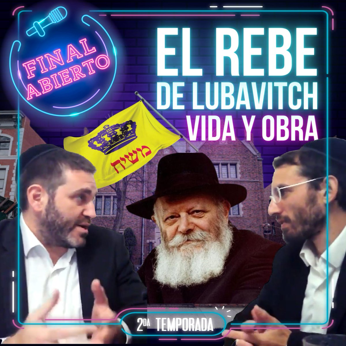 JonathanBerim's tweet photo. ⭐  *El REBE de LUBAVITCH | Vida y Obra del Último Líder de Jabad | @FinalAbiertoPod PODCAST | T2:E34* ⭐

_Se conmemora el 30 aniversario del fallecimiento de uno de los líderes más influyentes del judaísmo moderno: el Rabino Menachem Mendel Schneerson, el Séptimo Rebe de Lubavitch. Durante su vida, el Rebe dejó una huella imborrable en la comunidad judía global, desde sus inicios en la Rusia zarista hasta su liderazgo en Nueva York. Una figura poderosa y carismática que ha marcado el Siglo XX. ¿Cómo llegó a dirigir un imperio como el de Jabad? ¿Cuál es su legado? ¿Está libre de polémicas?_

🎞 *YouTube:* 🎞 https://t.co/NAS6FzLuqW

🎙 *Spotify:* 🎙  https://t.co/73X3qHGV2i

*Recuerden: recomendar, suscribirse, dar like y comentar. ¡Gracias!*

cc @yaacovlips
