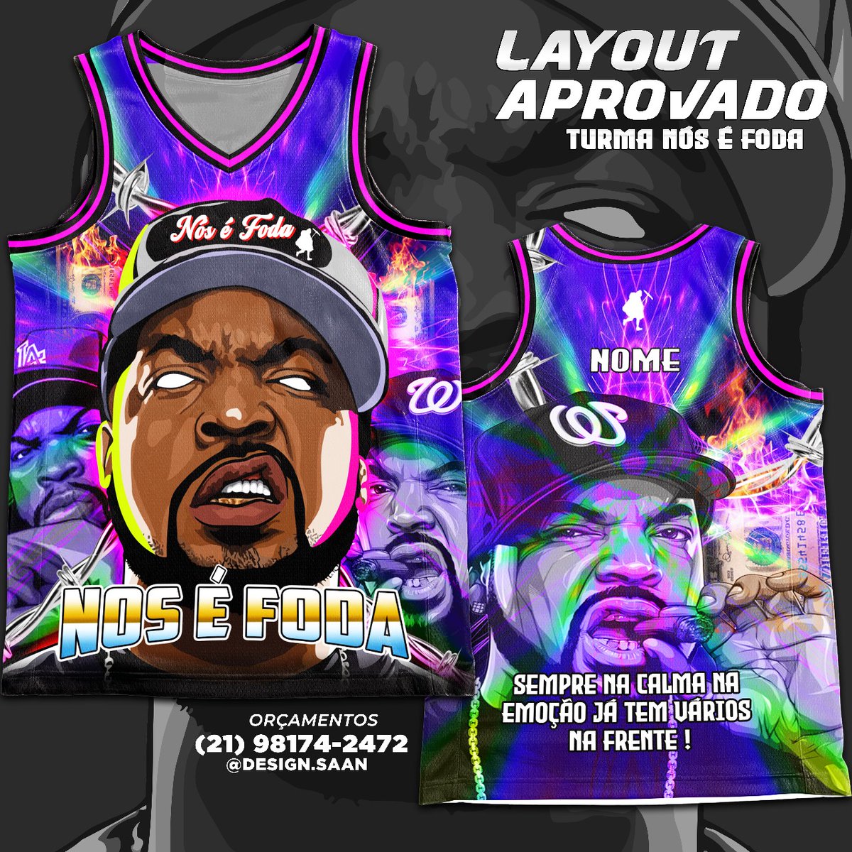 Mais uma camisa na pista 

Nós é foda 2025