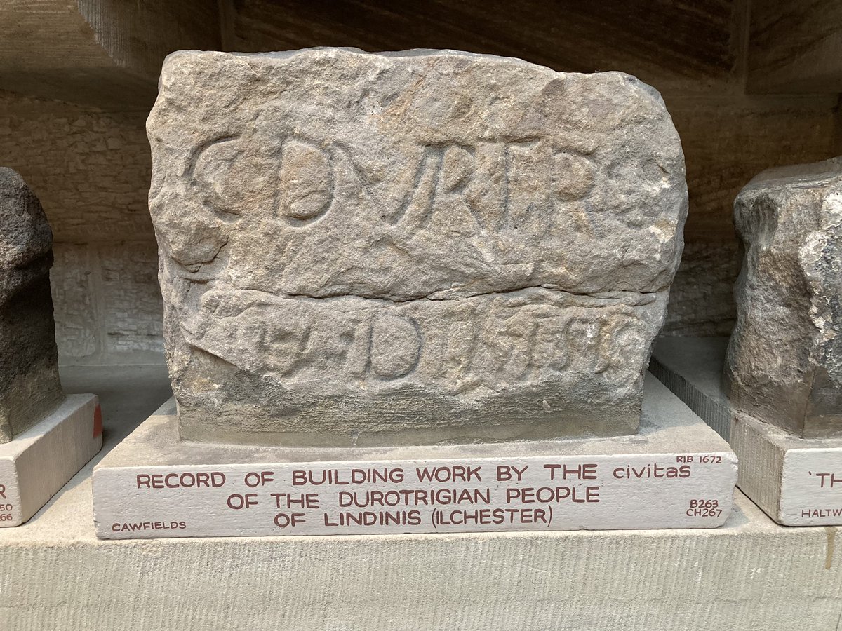 At Hadrian’s wall - told them all the cool kids like <a href="/Durotrigesdig/">Durotriges Project</a> are hypocaust standing. They didn’t seem impressed - possibly had experience of dodgy builders in the past?