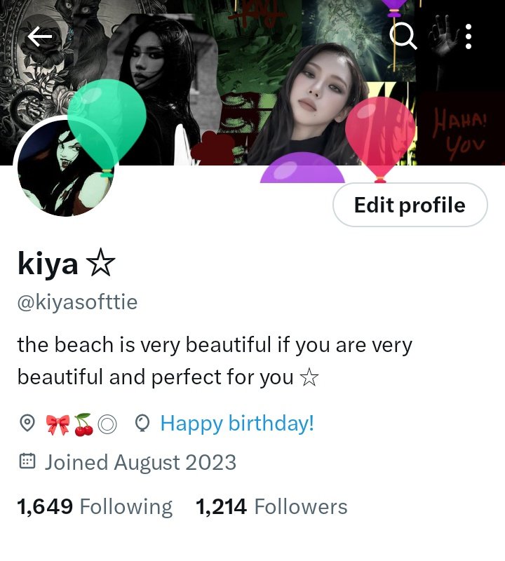 HAPPY BIRTHDAY TO ME ♡