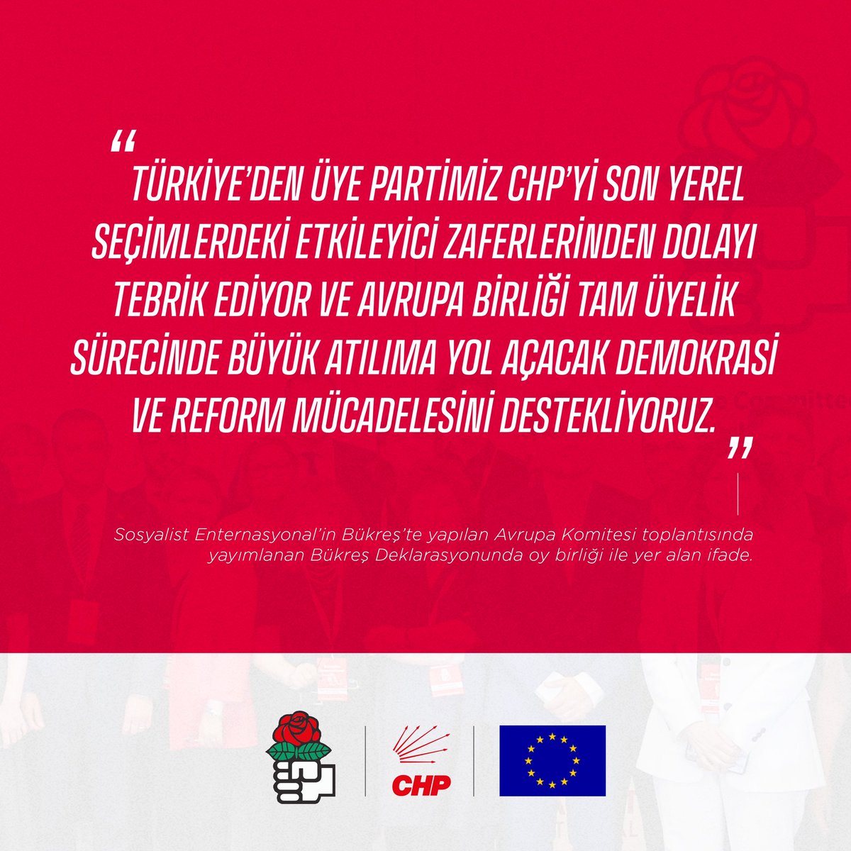 “Türkiye’nin Avrupa Birliği’ne tam üyelik hedefi kağıt üzerinde kalmayacak!”
