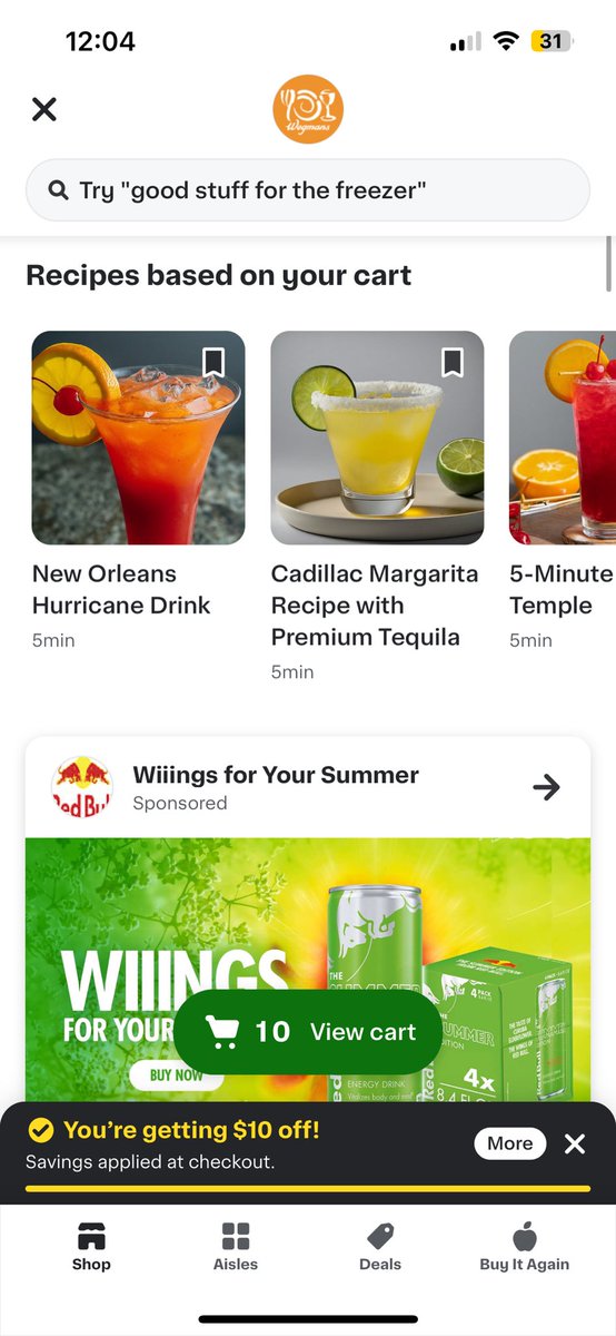 kelronhubbard's tweet photo. why’s instacart calling me out like this https://t.co/pHsXKqADak