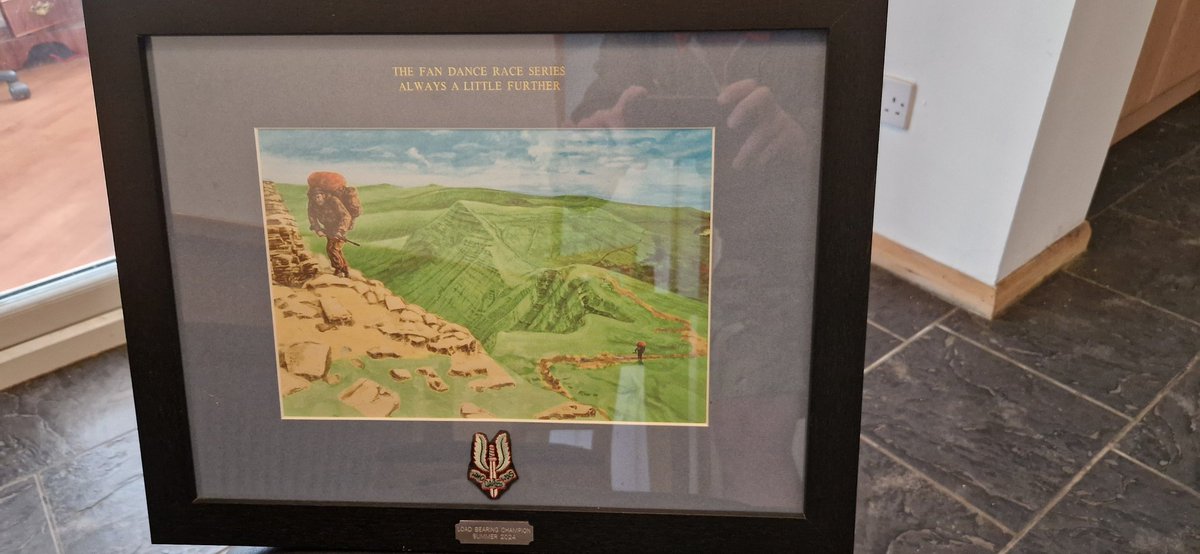RunEveryDamnDay's tweet photo. #RED1722
Fandance load bearing winner summer 2024 (Masters) and 2nd place overall.
14 miles over PenyFan (twice) carrying 25lbs plus 3 litres of water and food. LONG TROUSERS AND BOOTS.
3:30:57 (PB)
#yomp #yomping #rucking #tabbing
#SAS #fandance #WhoDaresWins https://t.co/CzO8r4EVyB