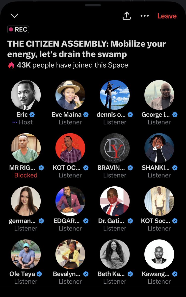 Kama umejoin hiyo space ya Amerix retweet this post ✊