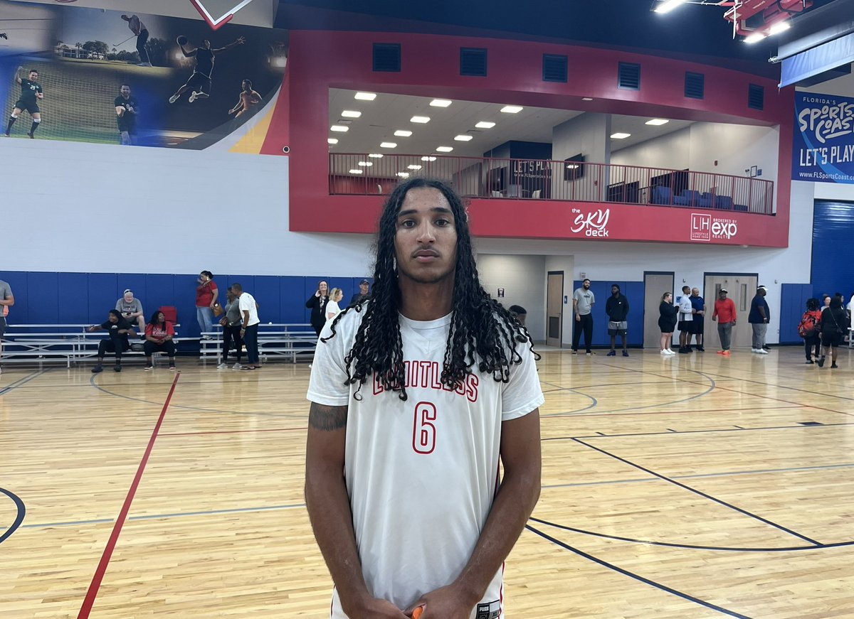 ‘25 Sean Standifer of <a href="/LimitlessBball/">Limitless Basketball Florida</a> has been one of the most fun players to watch this weekend.

Powerful athlete on the wing with good size at 6’5, can stretch the floor as a shooter and get downhill as a driver, also threw down a lob dunk behind his head. <a href="/SeanStandifer1/">Sean Standifer</a>