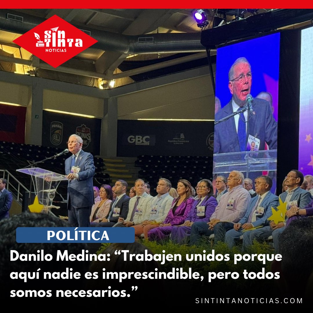 X Congreso Ordinario Reinaldo Pared Pérez. 

#XCongresoPLD
#PLD 
<a href="/DaniloMedina/">Danilo Medina</a> 
<a href="/sintintanoticia/">sintintanoticias</a>