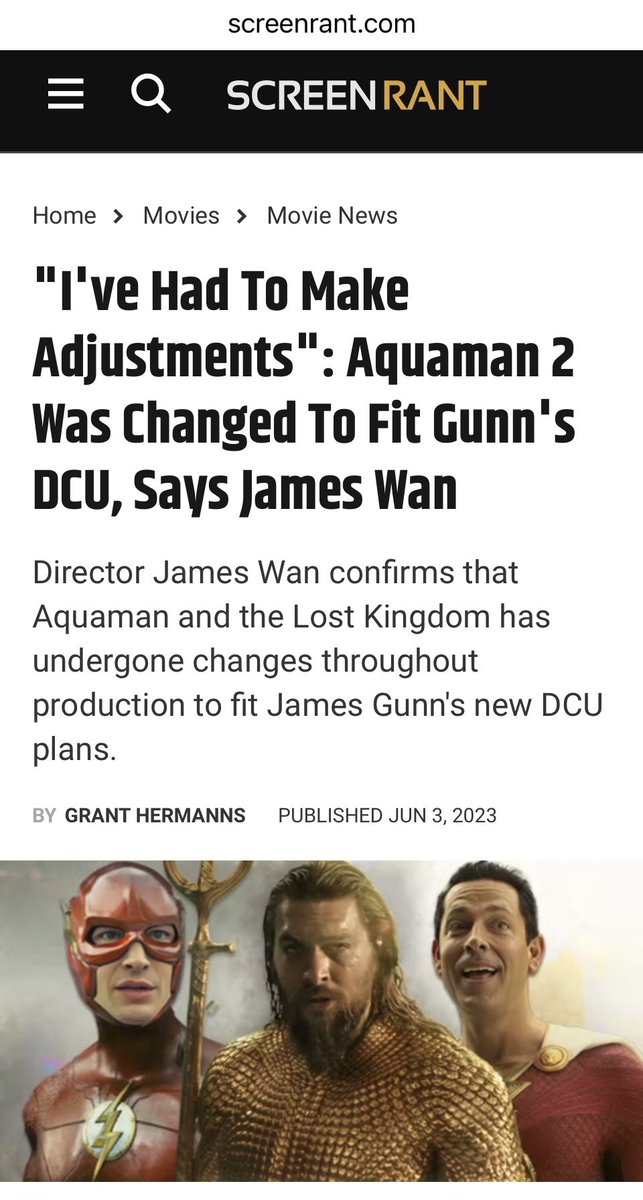 MoviemagicR's tweet image. 🧵If James Gunn DC failed ( it will) that&apos;s it for WBDC and it&apos;s all a plan so Disney will buy dc with cheapest price. The time will say if I&apos;m right again or wrong.
#SaveDC #GunnAndSafranOut