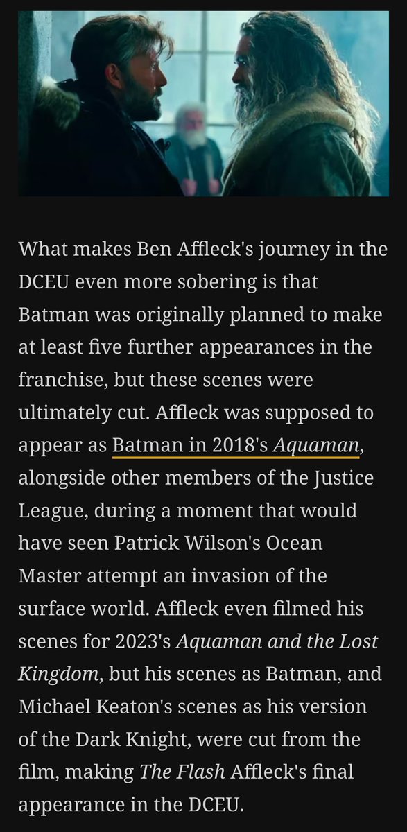 MoviemagicR's tweet image. 🧵If James Gunn DC failed ( it will) that&apos;s it for WBDC and it&apos;s all a plan so Disney will buy dc with cheapest price. The time will say if I&apos;m right again or wrong.
#SaveDC #GunnAndSafranOut