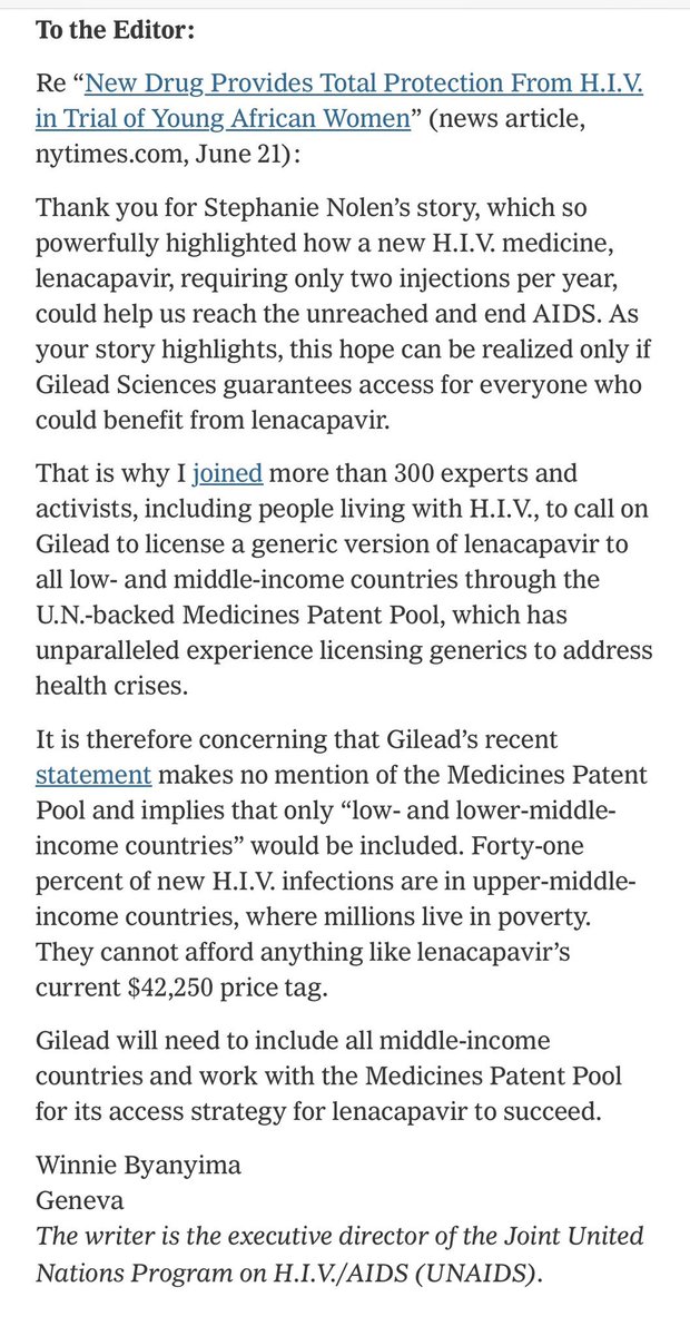 Winnie Byanyima tweet media