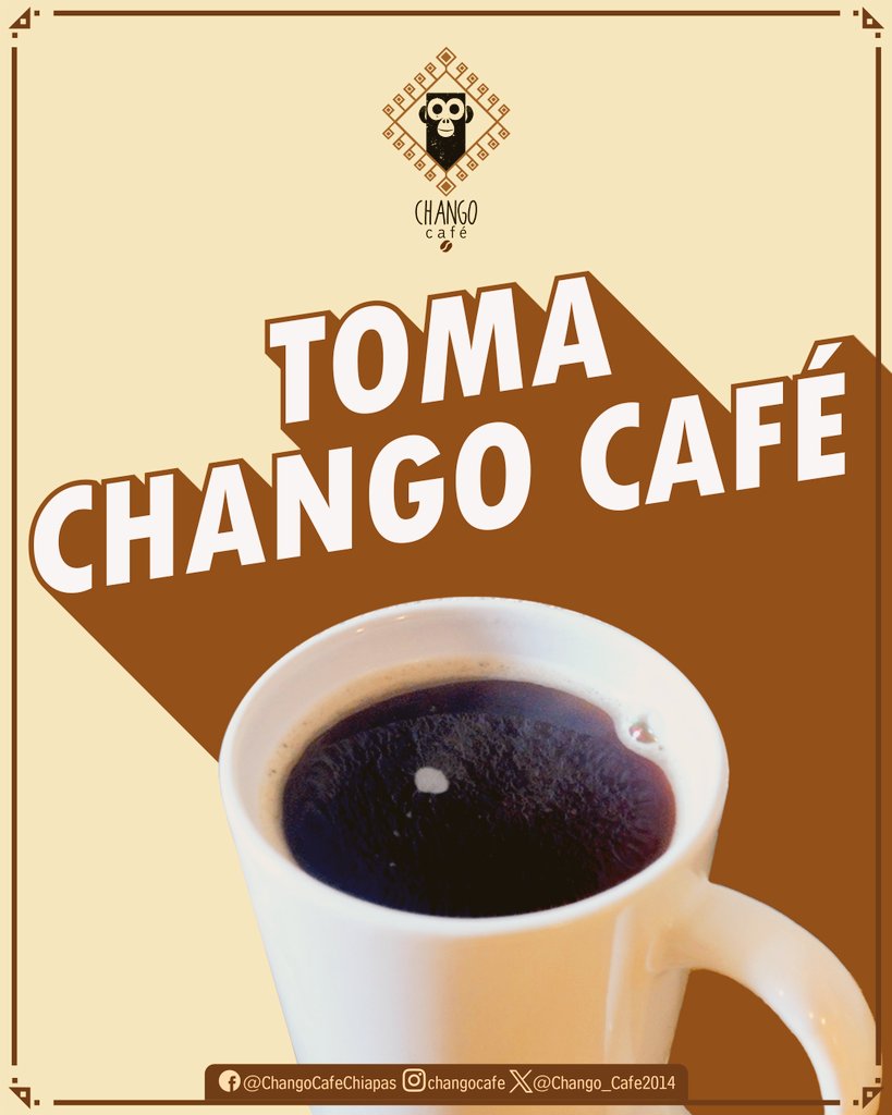 Chango_Cafe2014's tweet photo. Toma lo mejor 😎 toma #ChangoCafé 🐒☕ #CoffeeLovers #CafédeChiapas #CaféGDL #TazadeCafé #Guadalajara #México https://t.co/b1T8kCHFpY