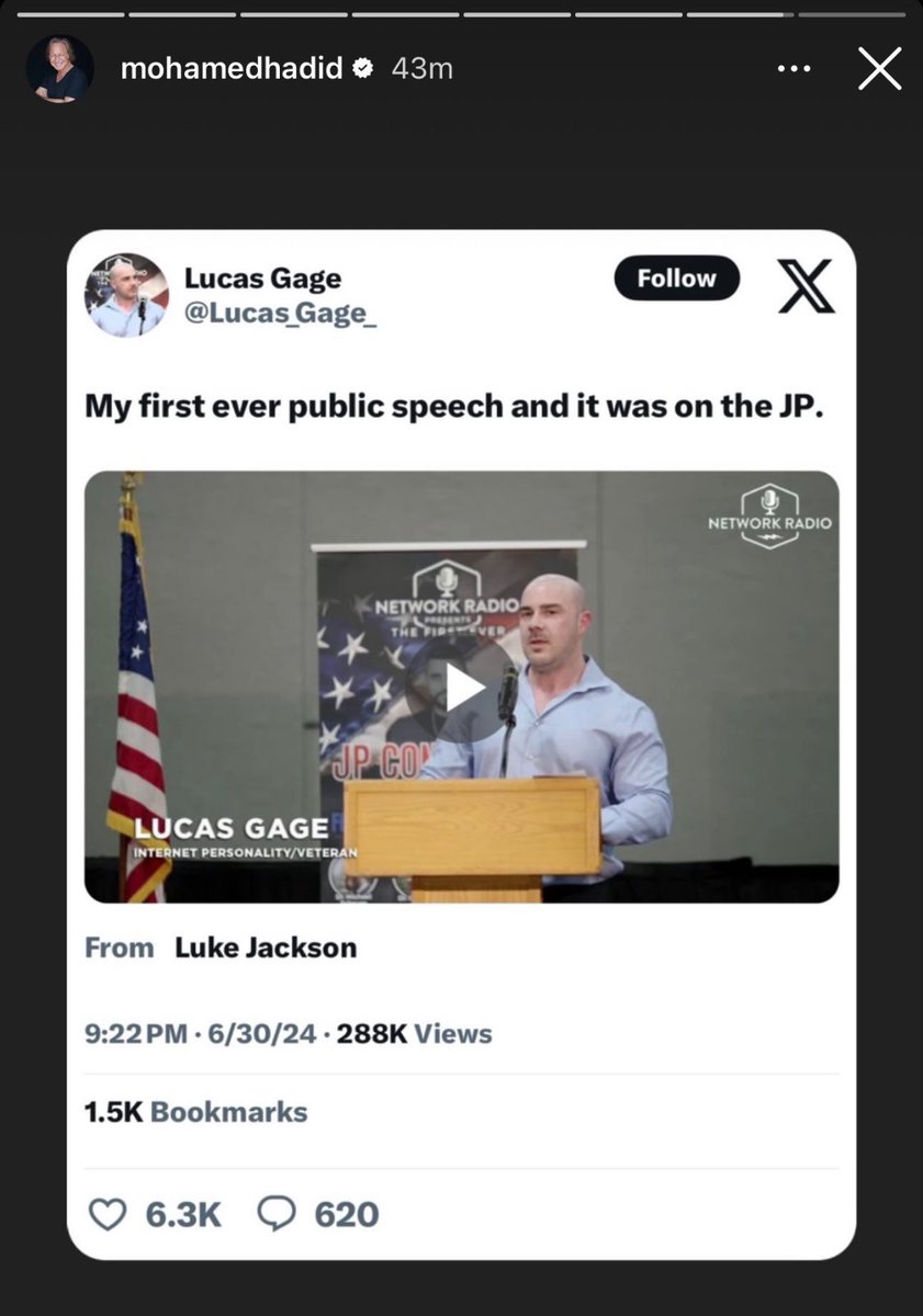 RitchieTorres's tweet image. Mohamed Hadid, who continues to demonize me for speaking out against antisemitism, has been caught promoting a Neo-Nazi tirade against “the Jewish Problem.”  

Hadid is not only an antisemite who amplifies Neo-Nazis but also a racist who once said to me: “dress as KKK to hide…