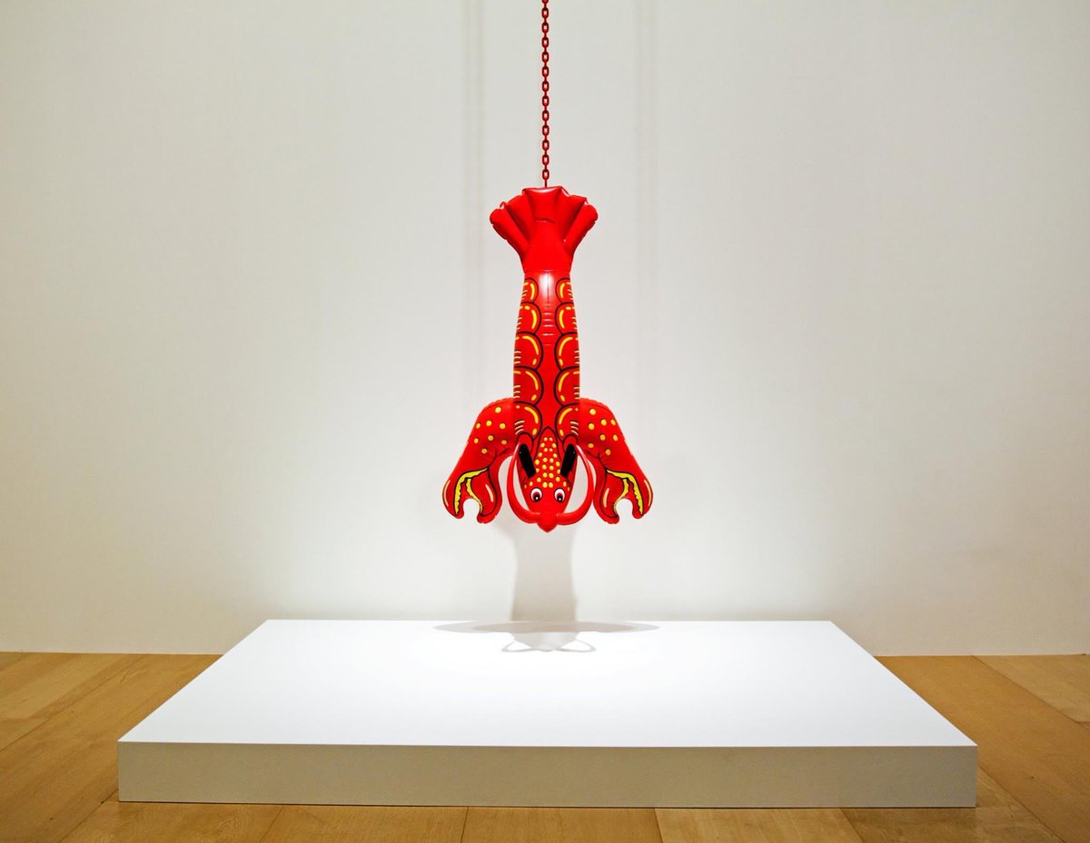 SCJmurphy's tweet photo. Lobster @MuseoGuggenheim for #AlphbetChallenge #WeekAforArt https://t.co/mHdf5E73xS