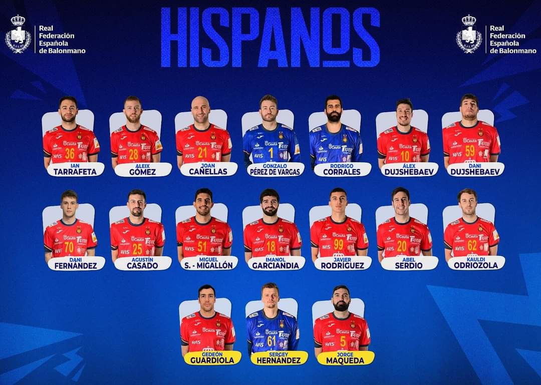 #JO #Paris2024 

📢 L'Espagne 🇪🇦 a dévoilé sa sélection masculine pour les JO de Paris 2️⃣0️⃣2️⃣4️⃣ avec notamment <a href="/maqueda5/">Maqueda</a> comme réserviste 👀