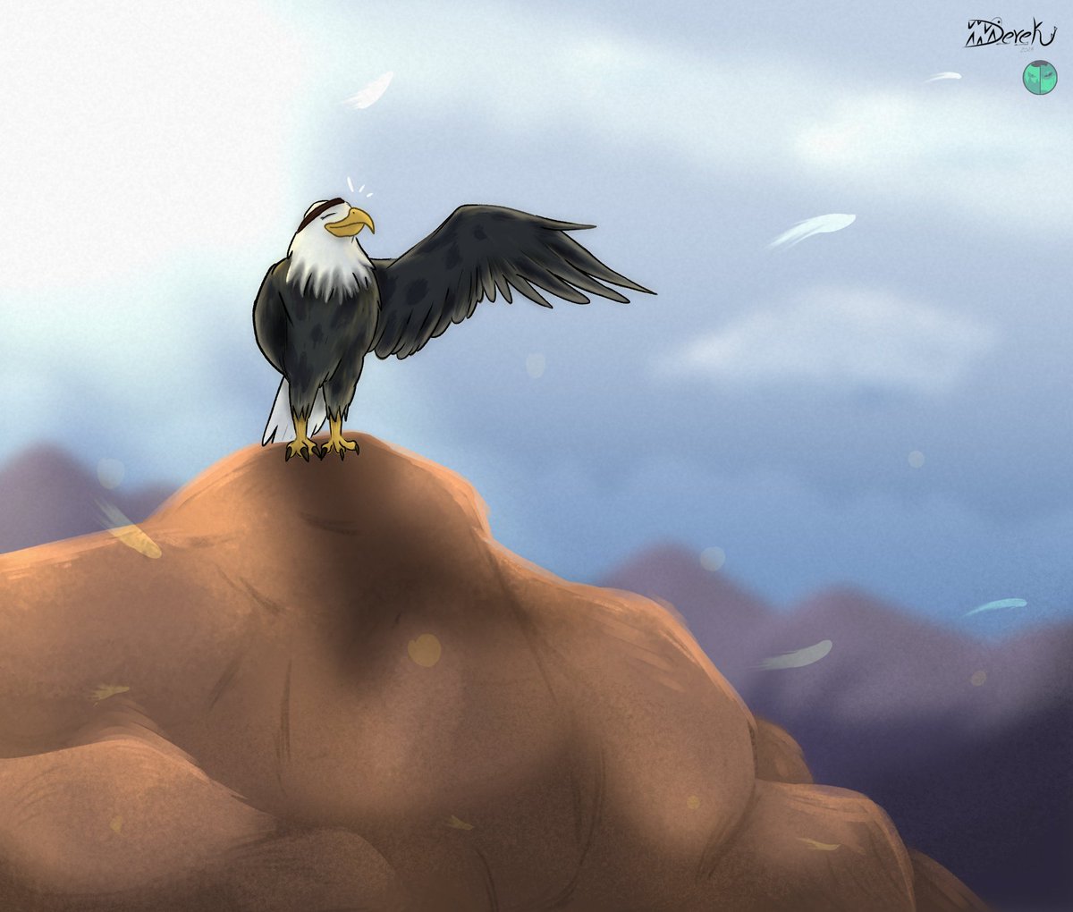 I tried to do something nice, to represent the freedom of flying, to feel the wind in your body.

I liked the drawing, it's not something incredible but I hope you like it.

for "PippaTheCat" on ArtFight

Third art for #artfight2024 #artfight ^^