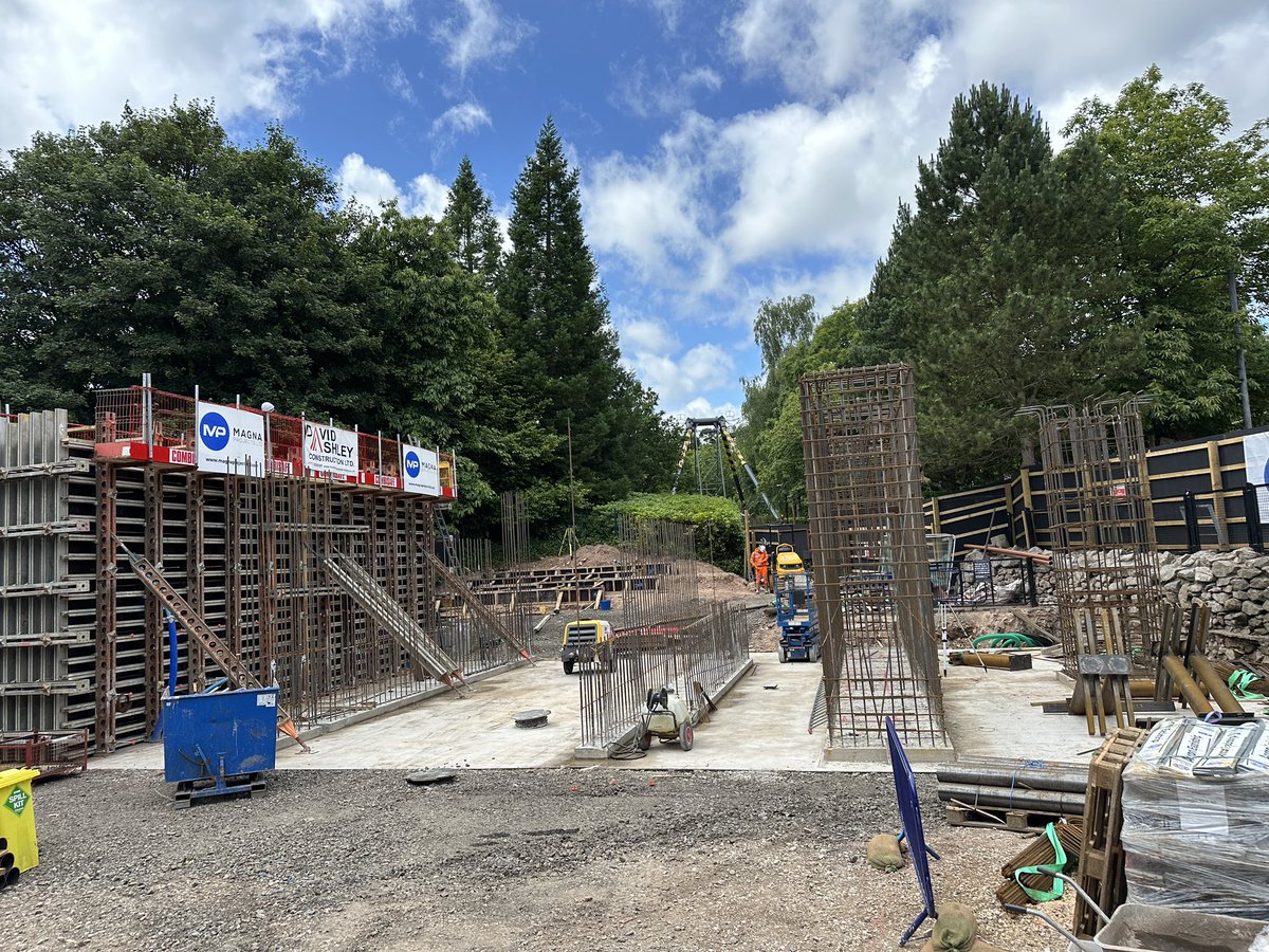 ThrillPix's tweet photo. 🏗️ Construction update of Project Ocean at @altontowers
It won’t be long before some ride hardware arrives for this new Huss Suspended Top Spin in Forbidden Valley.
#altontowers #themepark #ride #projectocean https://t.co/kQbU3YGavc