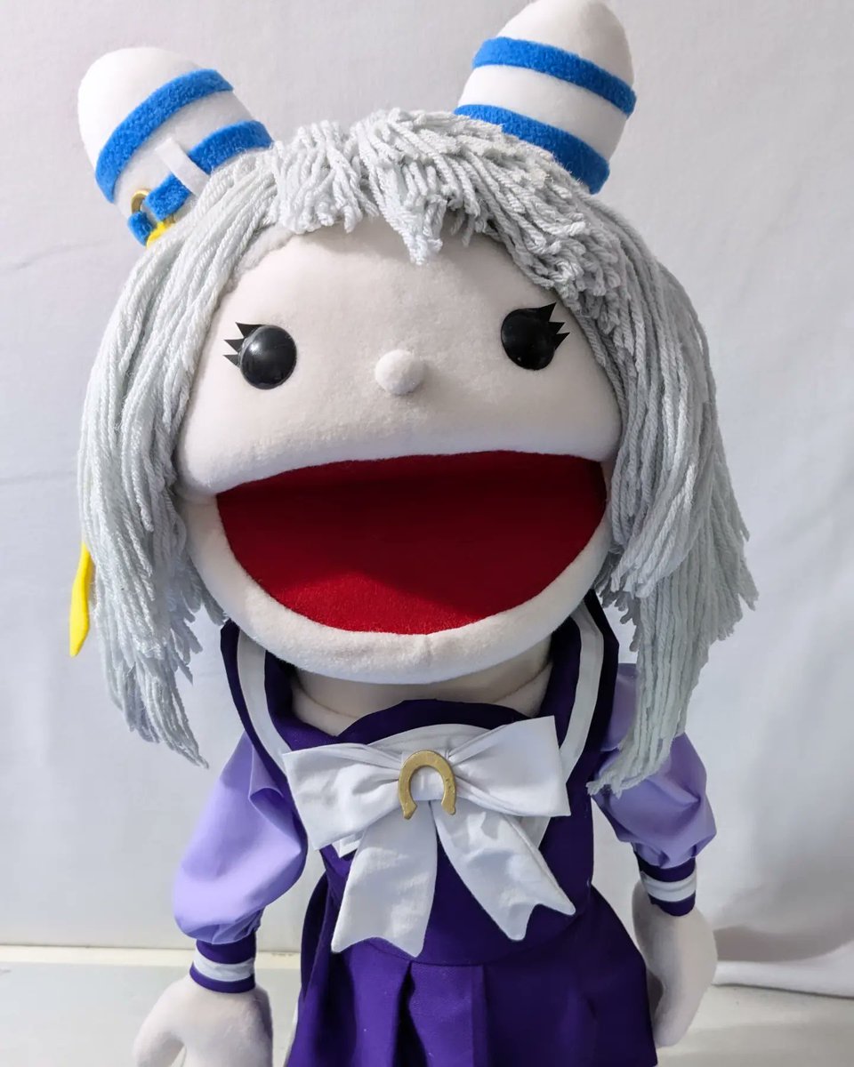 MyPuppetPal's tweet image. Gochi week Puppet! 
#custompuppet #animr #umamusume #umamusumeprettyderby #anime #animeart #manga #animegirl #animegirls #animewaifu #horsegirl #kawaii #prettyderby #animefanart #animekawaii #animeartwork  #fanart   #animes  #animeartworks #animepost  #gochiweek #puppetcommission