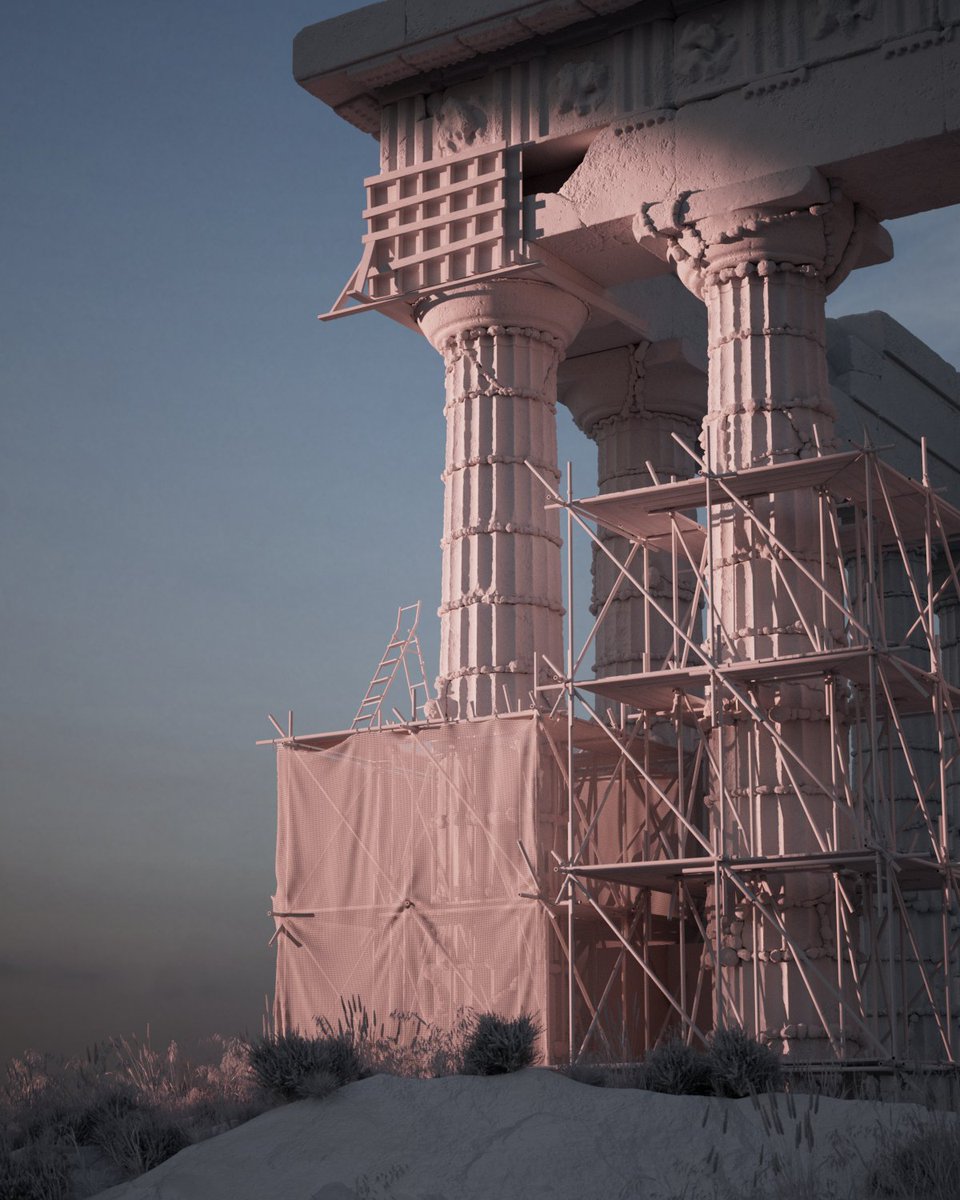 How it started:                               How it's going: