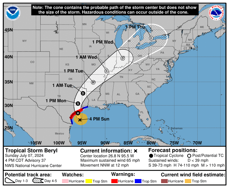 LimWeather's tweet photo. 65Mph #TropicalStorm #Beryl in #GulfofMexico to landfall in SE #Texas at =>85mph C1 #Hurricane
#Wxtwitter #Tropicswx #HurricaneSeason2024 #wxx #HurricaneSeason #Beryl #TXwx #STXwx #Mexico #Tamaulipas #GLSwx #HurricaneBeryl #RGVwx #RGV #HOUwx #BCSwx #CTXwx #Flooding #FlashFlood https://t.co/Yh2WXWieQ0