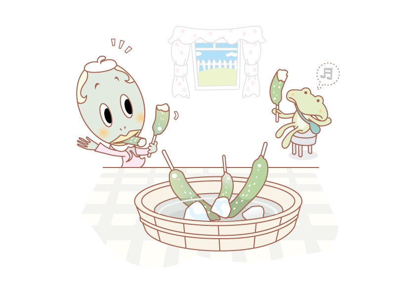 冷やしきゅうり #きゅうり 