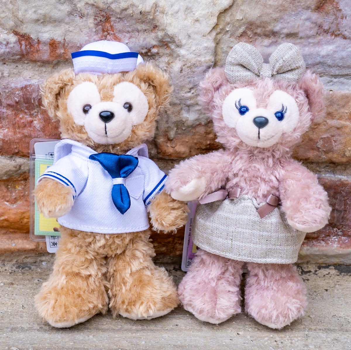 ♡ディズニー♡クリスマス♡25周年ダッフィーとタオルのぬいぐるみ