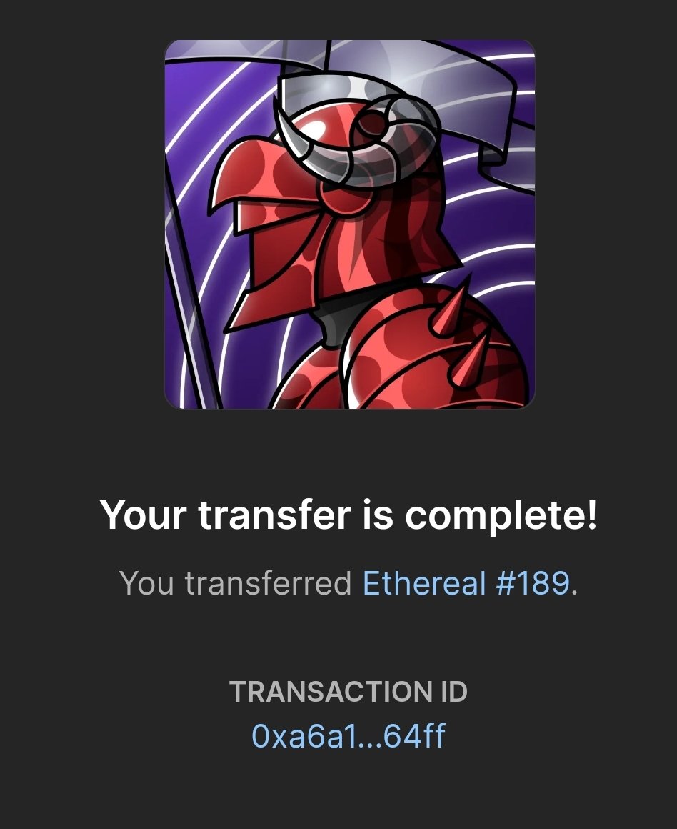 AWT_FireGang's tweet image. Congratulations to this week's #FireGang winner, @theRandySEA. Longtime @alwaystirednfts diamond hand holder! 

As the new owner of Ethereal #189, @TheGoatLegacy will be happy to welcome you 🍻

#TiredAF #FireAF #SupportEachOther #NFTCommmunity