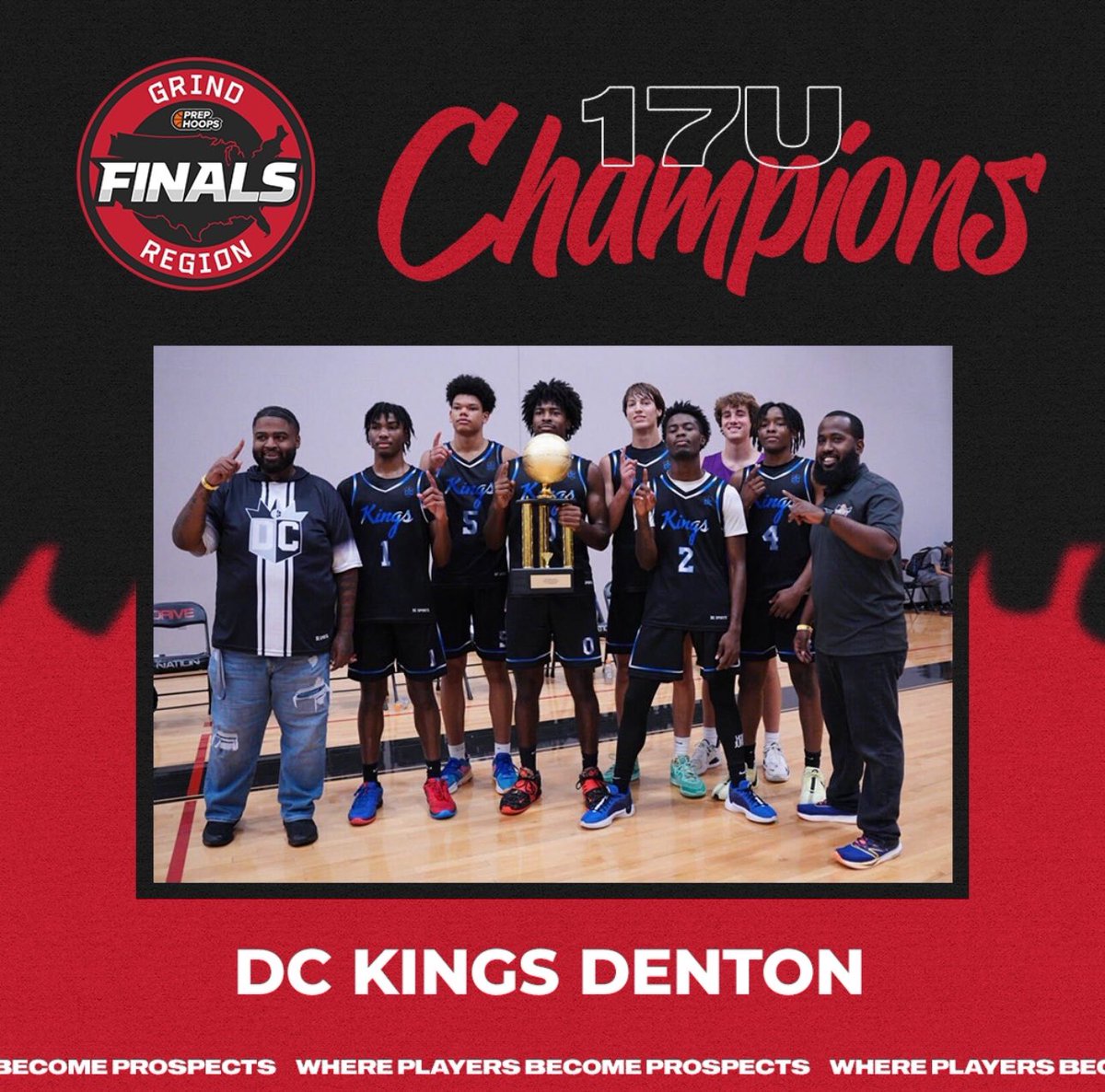 DCKingsDenton's tweet photo. Congratulations to these kings!!!! Hard fought weekend well deserved! We are the CHAMPIONS 5-0 a hell of a weekend against some good talent! #daybyday #Dckings17u regional Champs @CameraCashMedia 

@PrepHoops
@PrepHoopsTX 
@PHCircuit 
@TexasHoopsGASO 
@GASOBlue 
@GASOMass https://t.co/qr0J9MQh3o