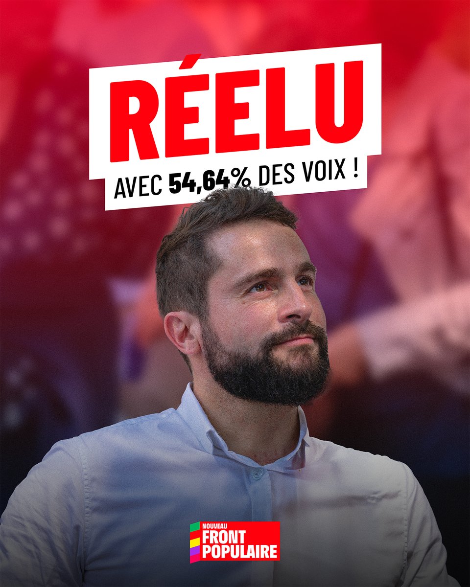 speytavie's tweet image. Élu avec 54,64 % des voix ! #Législatives2024