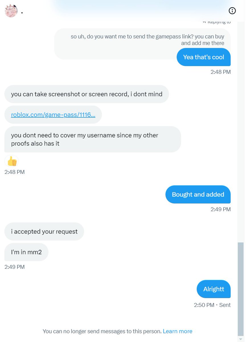 shehisbd's tweet photo. @sksnsbsjajd is a scammer! Gave them everset, swirly set, sak set and 1.7 robux for RH halos and they blocked me after D: https://t.co/wca2EK3NFa