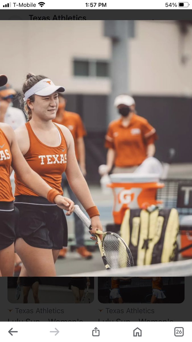 Former Longhorn Lulu Sun advances to quarters @ Wimbledon