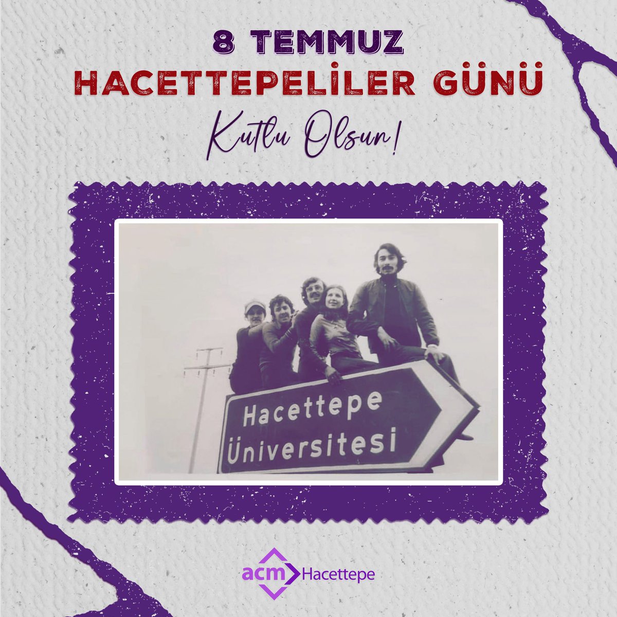Üniversitemizin kuruluşunun 57. Yılı ve 8 Temmuz Hacettepeliler Günümüz kutlu olsun! ✨💜

#hacettepeüniversitesi
#acmhacettepe