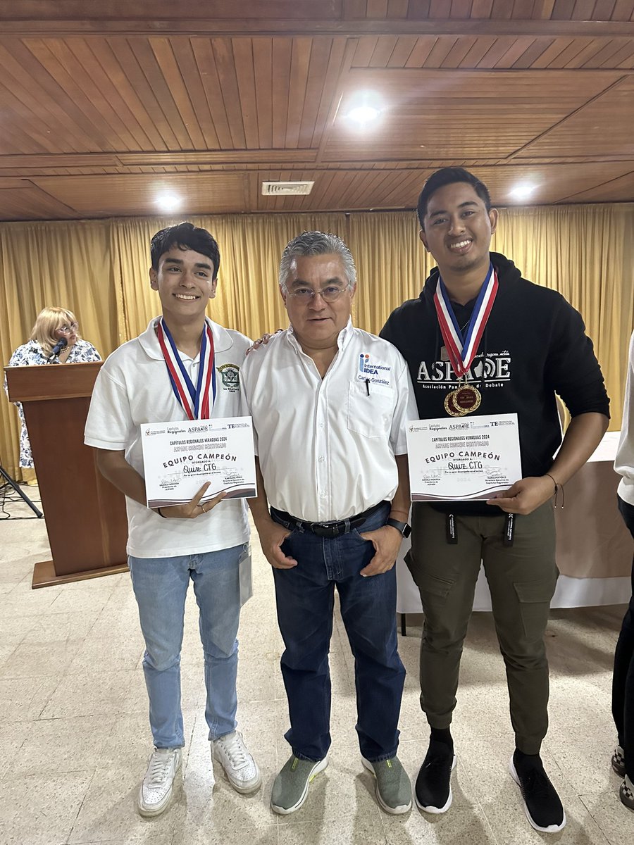 Hoy finalizaron los Capítulos Regionales Veraguas 2024. Extendemos nuestras felicitaciones a las y los ganadores, a todos y todas las participantes y a <a href="/aspadepanama/">ASPADE (Asociación Panameña de Debate)</a> por descentralizar el debate y construir democracia a través del diálogo.