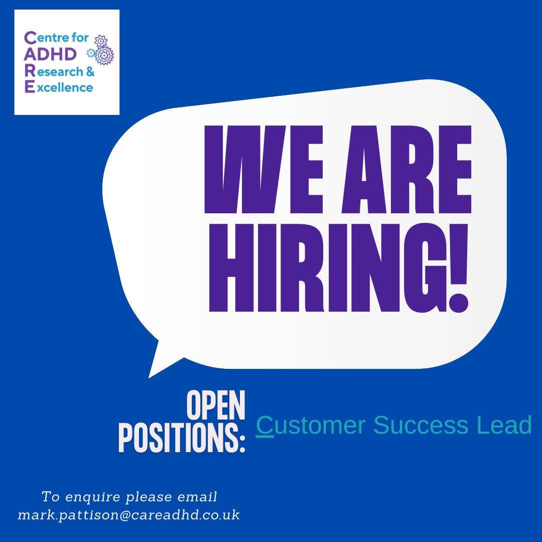 CARE ADHD (@careadhd) on Twitter photo We would love to hear from you
linkedin.com/pulse/customer… We would love to hear from you
linkedin.com/pulse/customer…