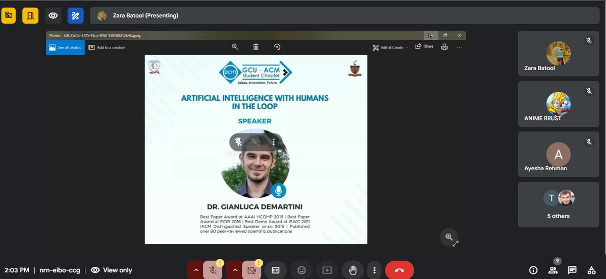GCU-ACM Student Chapter tweet media