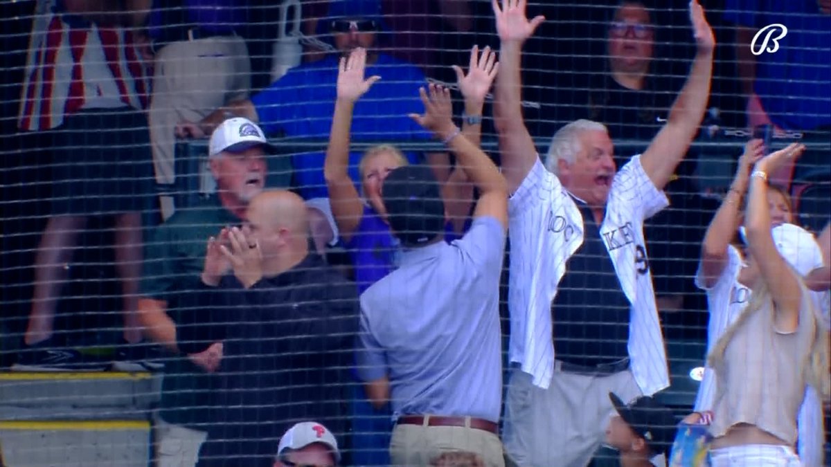 Can't ask for a better start for <a href="/maroonathletics/">Champaign Maroons</a> grad Tanner Gordon who strikes out the first two batters he sees in his MLB debut, then gets a groundout for a 1-2-3 inning for the Rockies against the Royals

About 25 family and friends there to watch